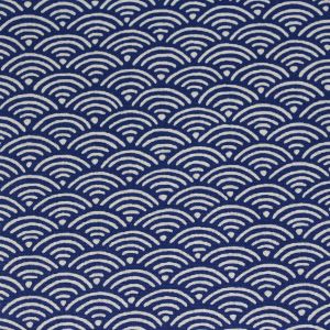 Yamaoka WAVES Fabric BLUE