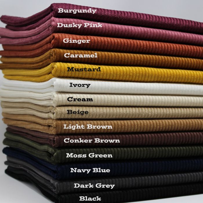 6 Wale Cotton Corduroy Fabric