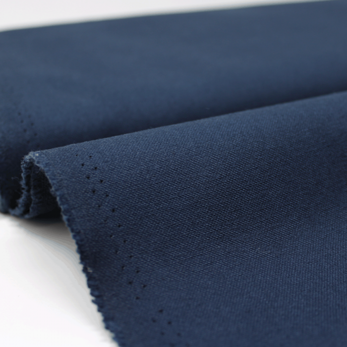 Cotton Canvas Fabric in Navy Blue