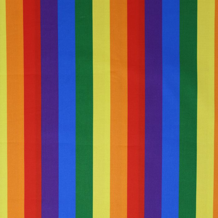 Rainbow cotton 2024 fabric